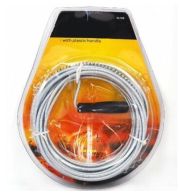 Drain Cleaner 3mtr – Flexible Stainless Steel Spring Auger Snake 10mm Diameter | Manual Toilet Sink Bathtub Clog Remover with 4-Claw Head | UAE Household Plumbing Blockage Clearing Essential